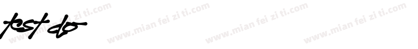 test do字体转换